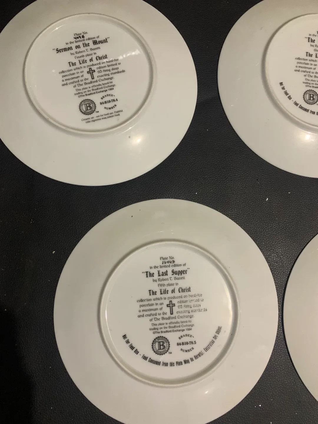 Bradford Exchange "The Life of Christ" Plate Collection image indicator(7)