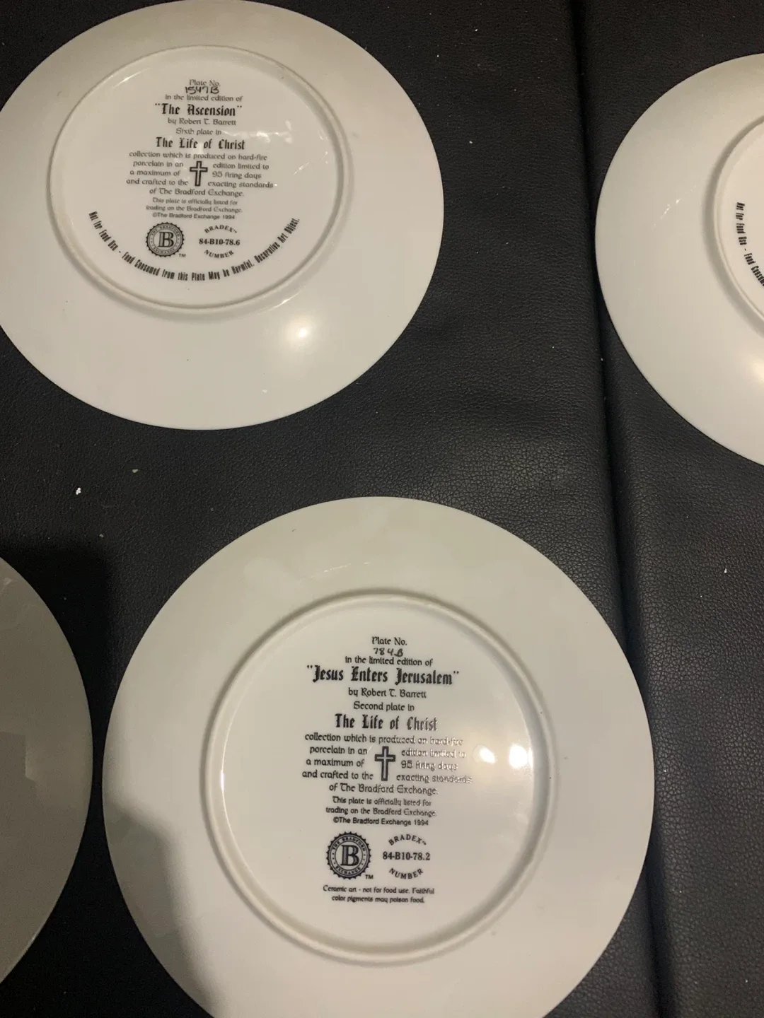 Bradford Exchange "The Life of Christ" Plate Collection image indicator(8)