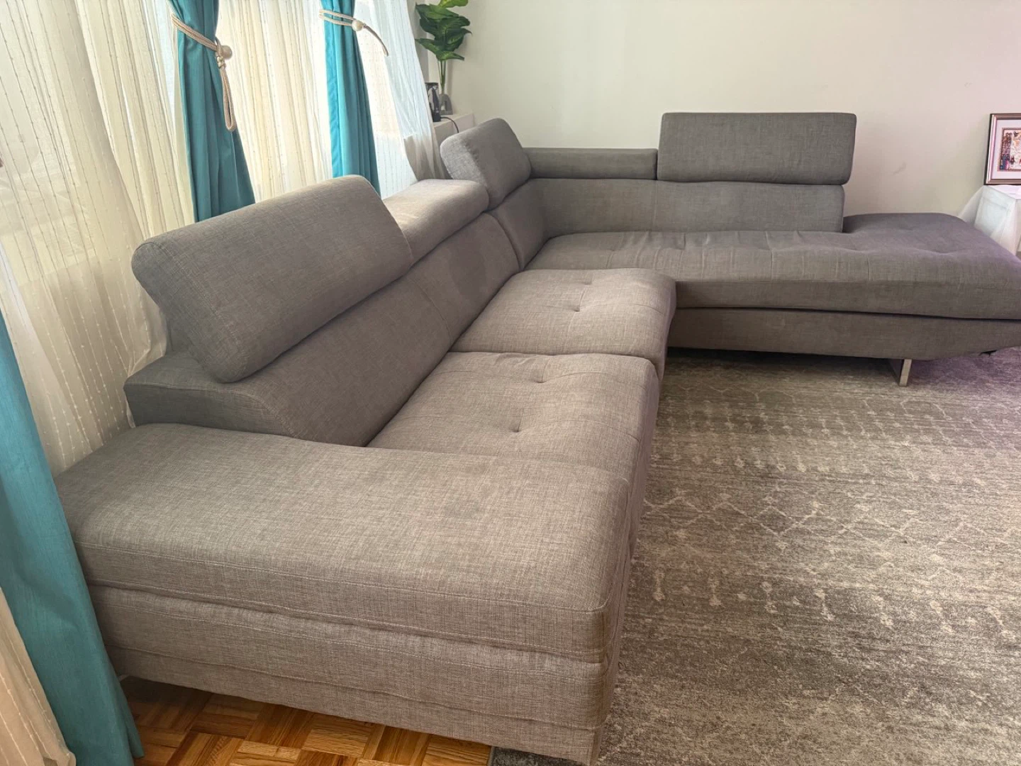 Grey Sectional Sofa