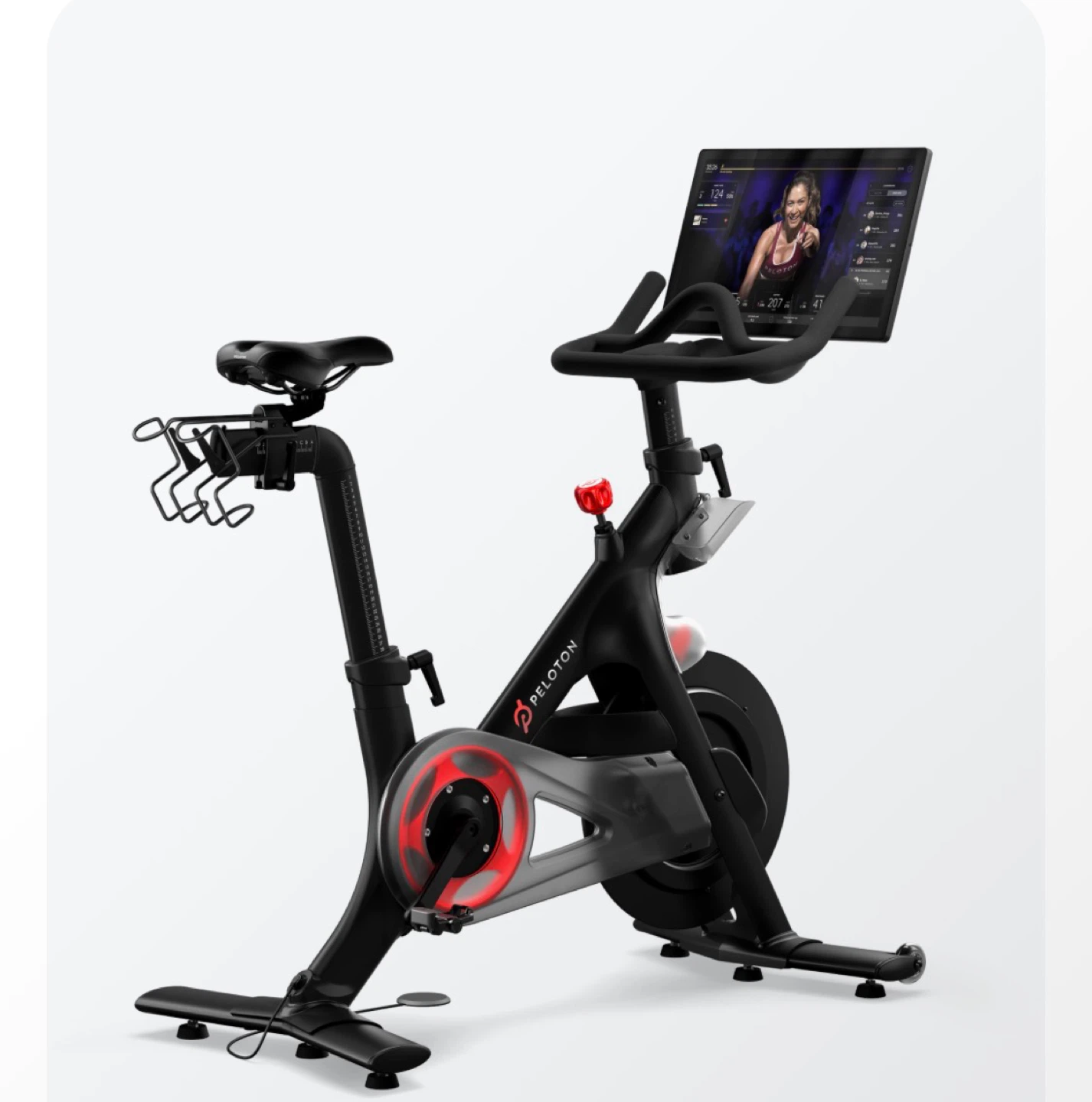 Peloton Stationary Exercise Bike w weights