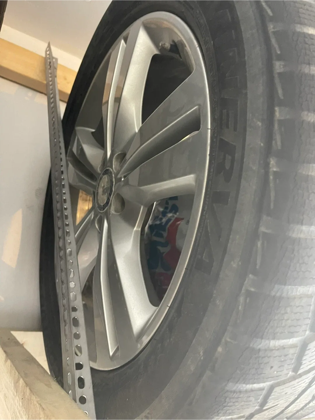 Set of 4 Ecovision Winter Tires 255/50R19 Including RIM image indicator(3)