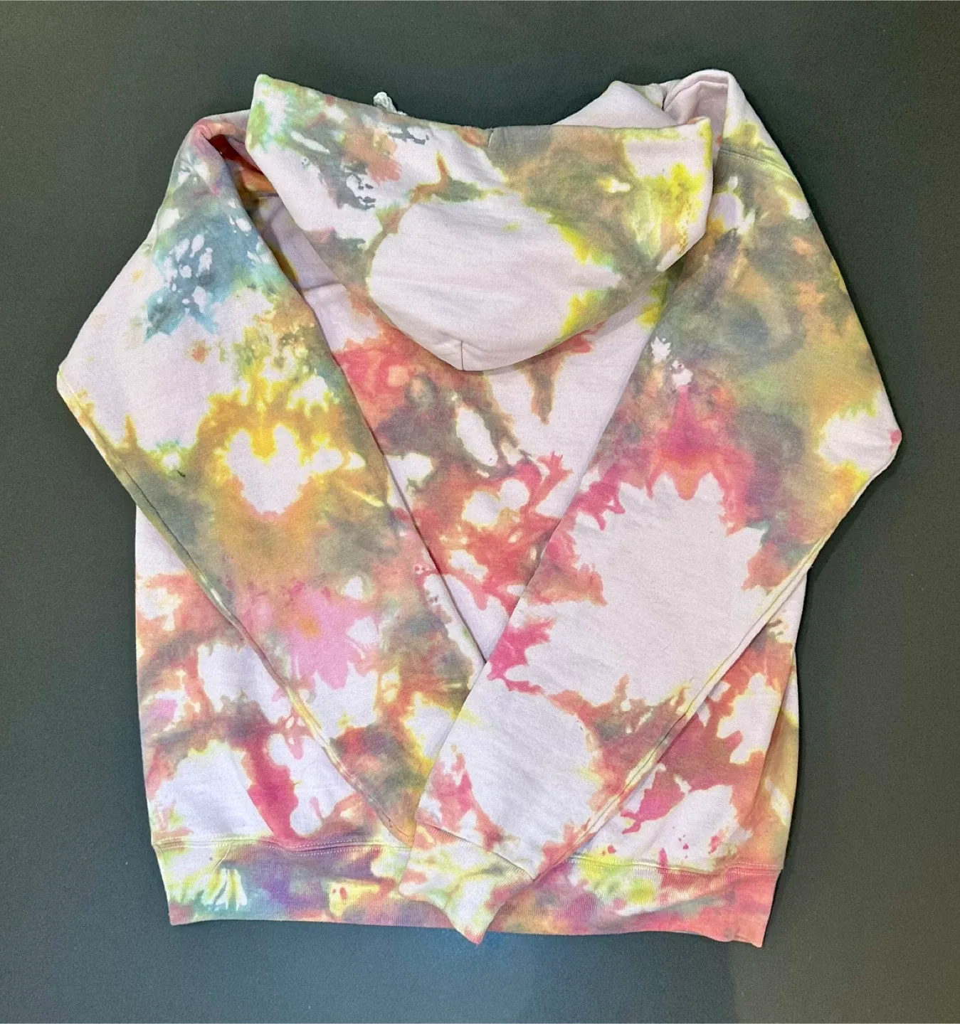 Hanes EcoSmart Tie Dye Hoodie - Size S image indicator(2)