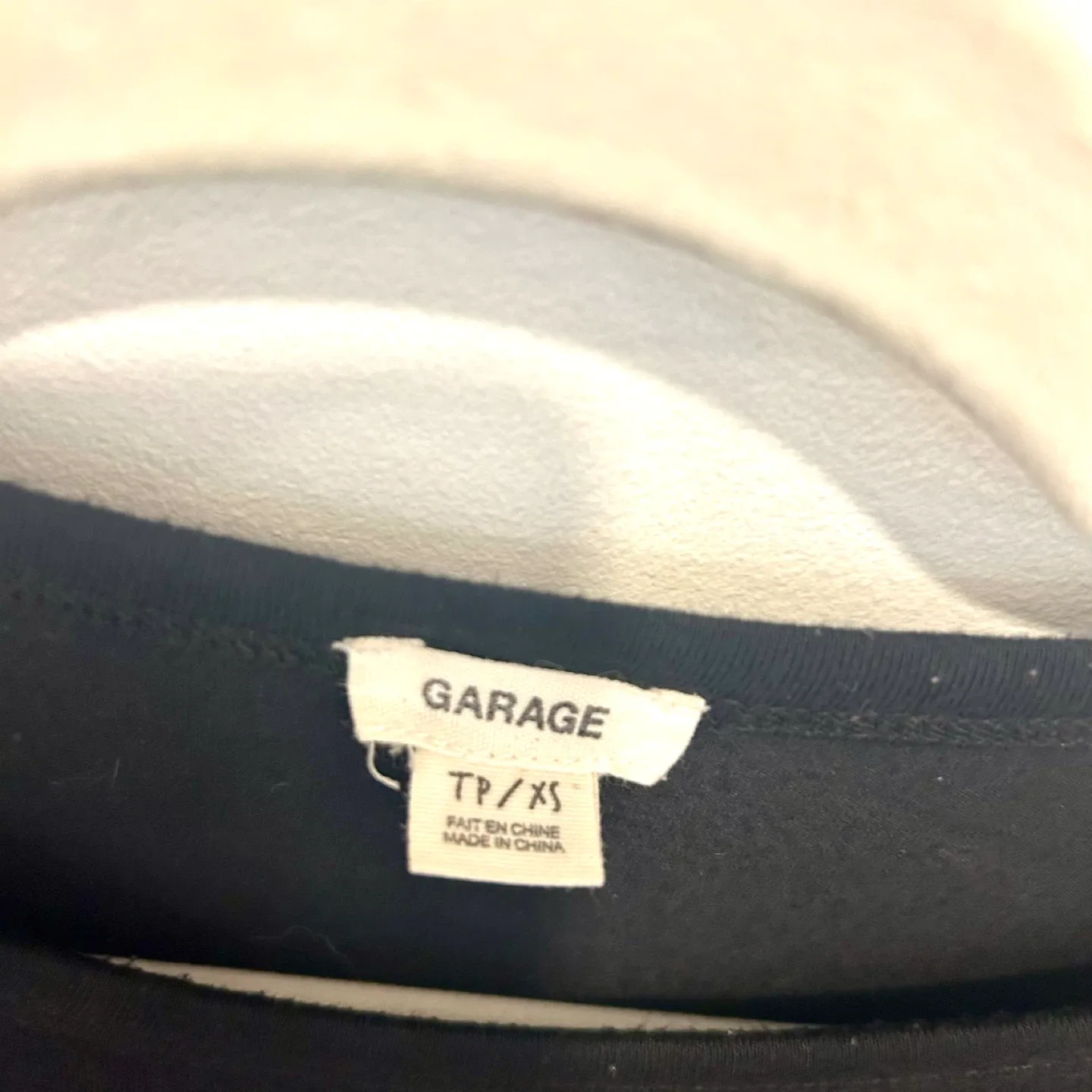 Garage Black T-Shirt Dress - Size TP/XS image indicator(3)