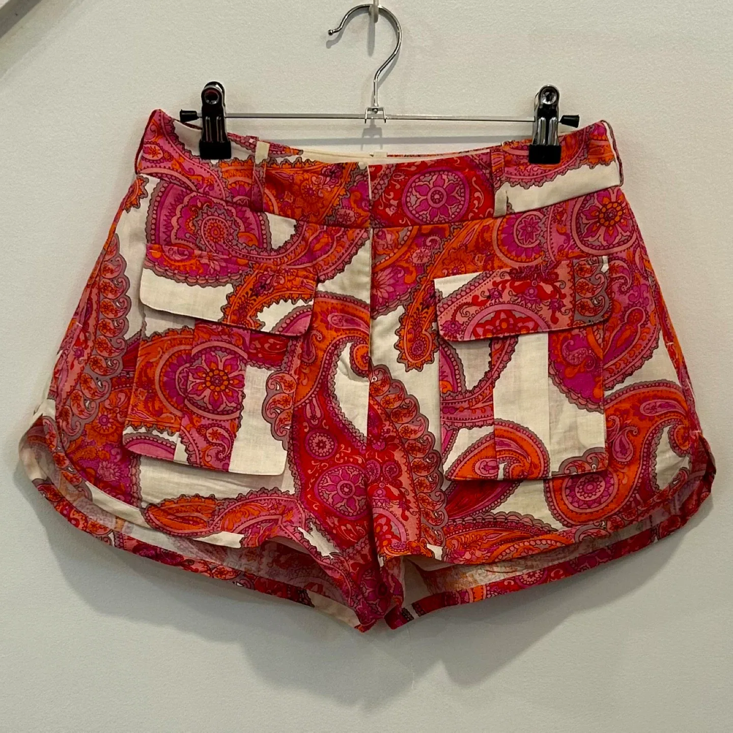 Zimmermann Paisley Print Shorts - Size 0 image indicator(3)