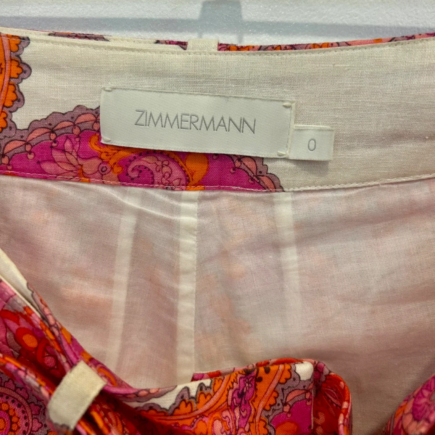 Zimmermann Paisley Print Shorts - Size 0 image indicator(5)
