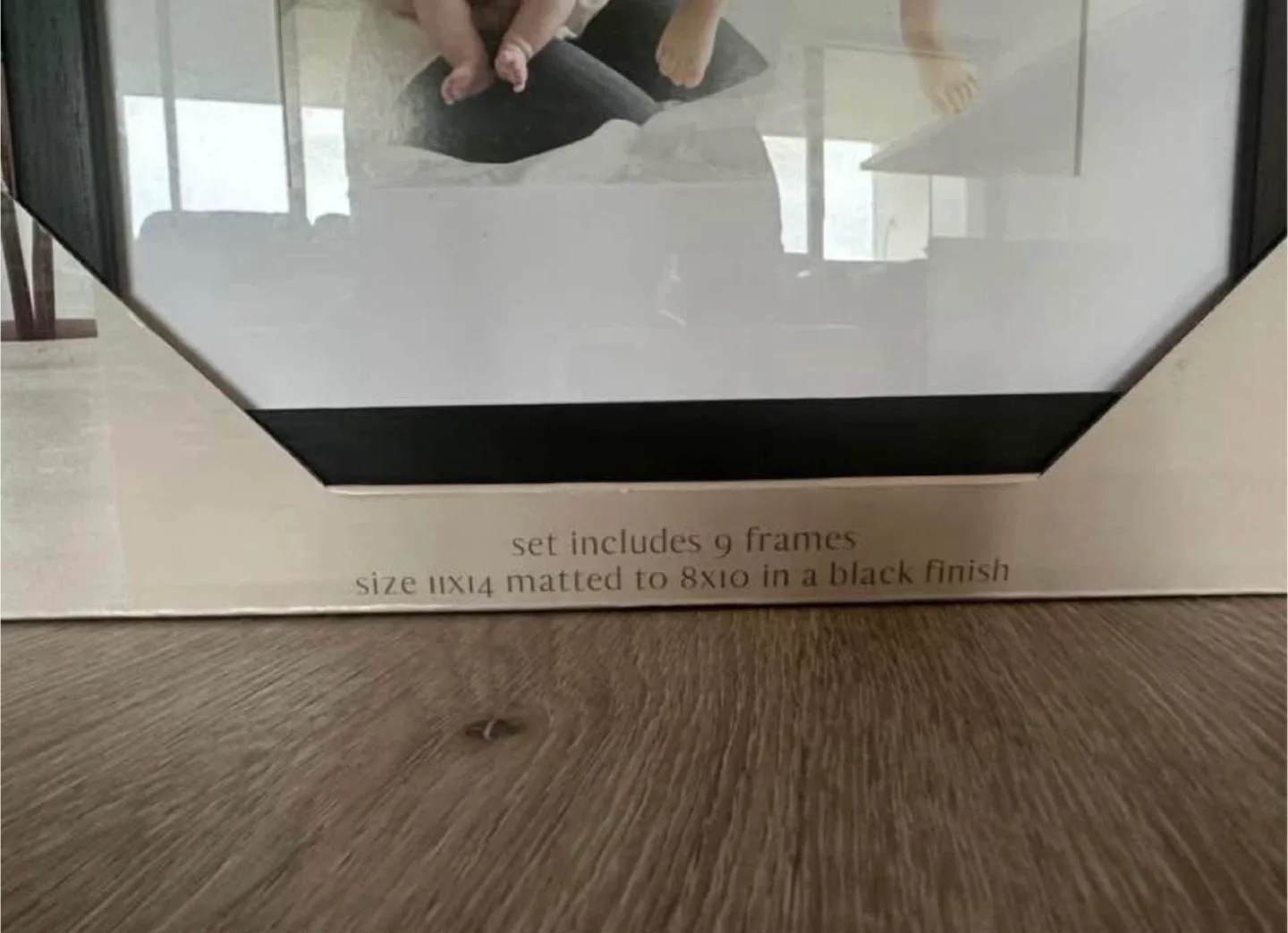 9-Piece Black Picture Frame Gallery Set image indicator(4)