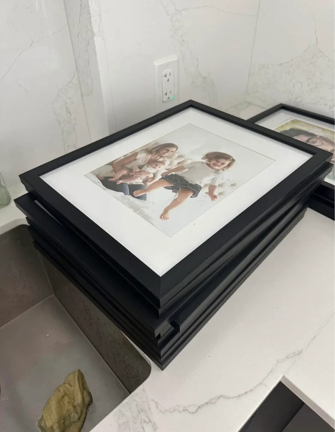 9-Piece Black Picture Frame Gallery Set image indicator(5)