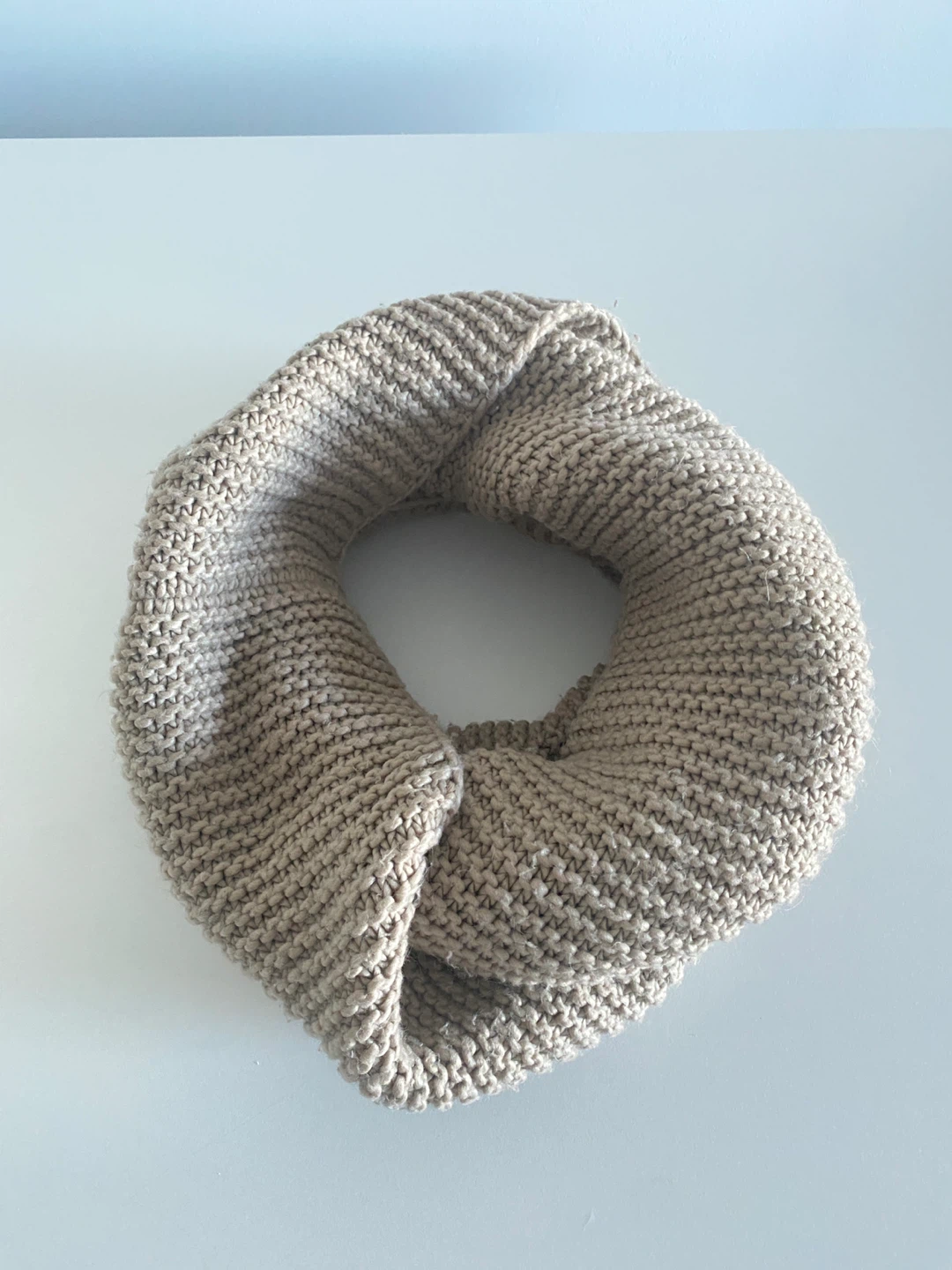 Long Chunky Knitted Warm Scarf - photo 5