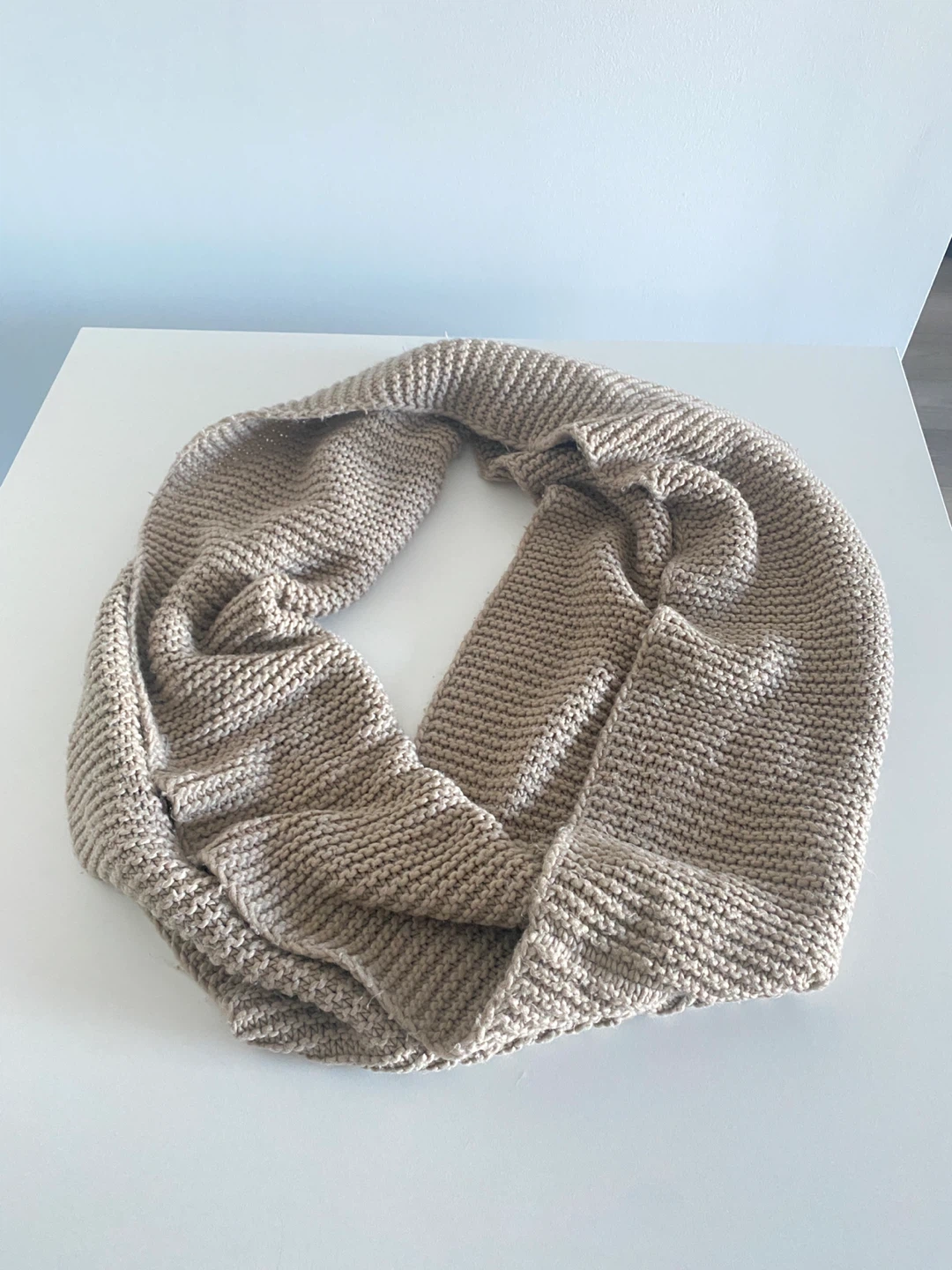 Long Chunky Knitted Warm Scarf