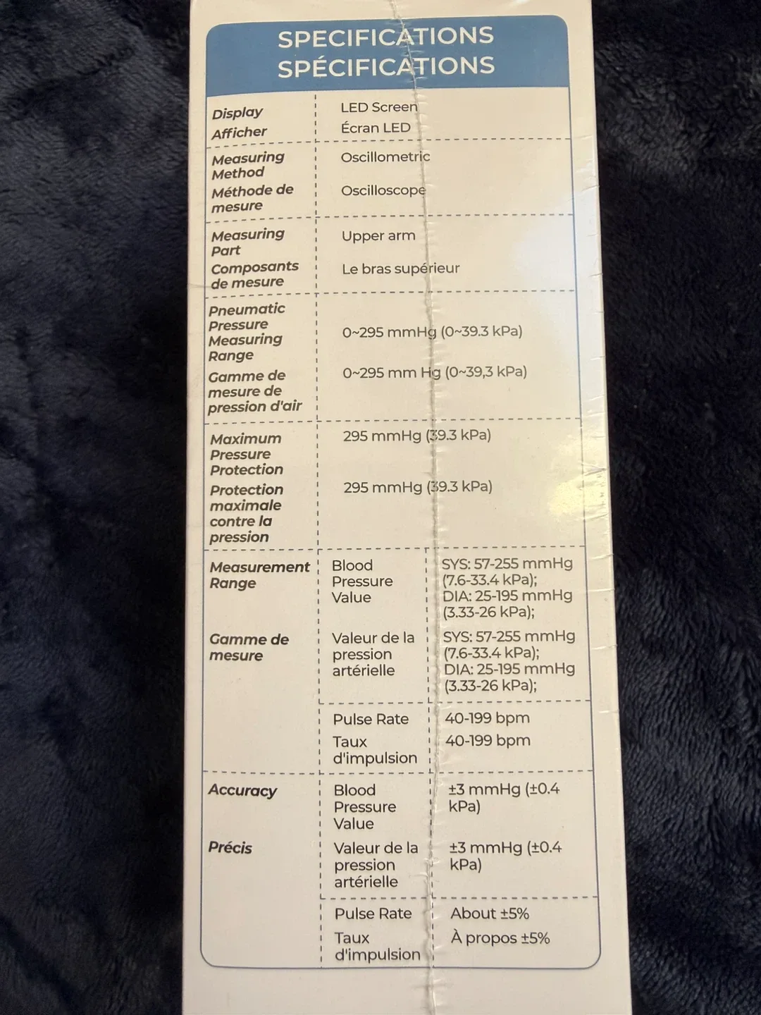 Brand New Jophy Arm Blood Pressure Monitor image indicator(3)