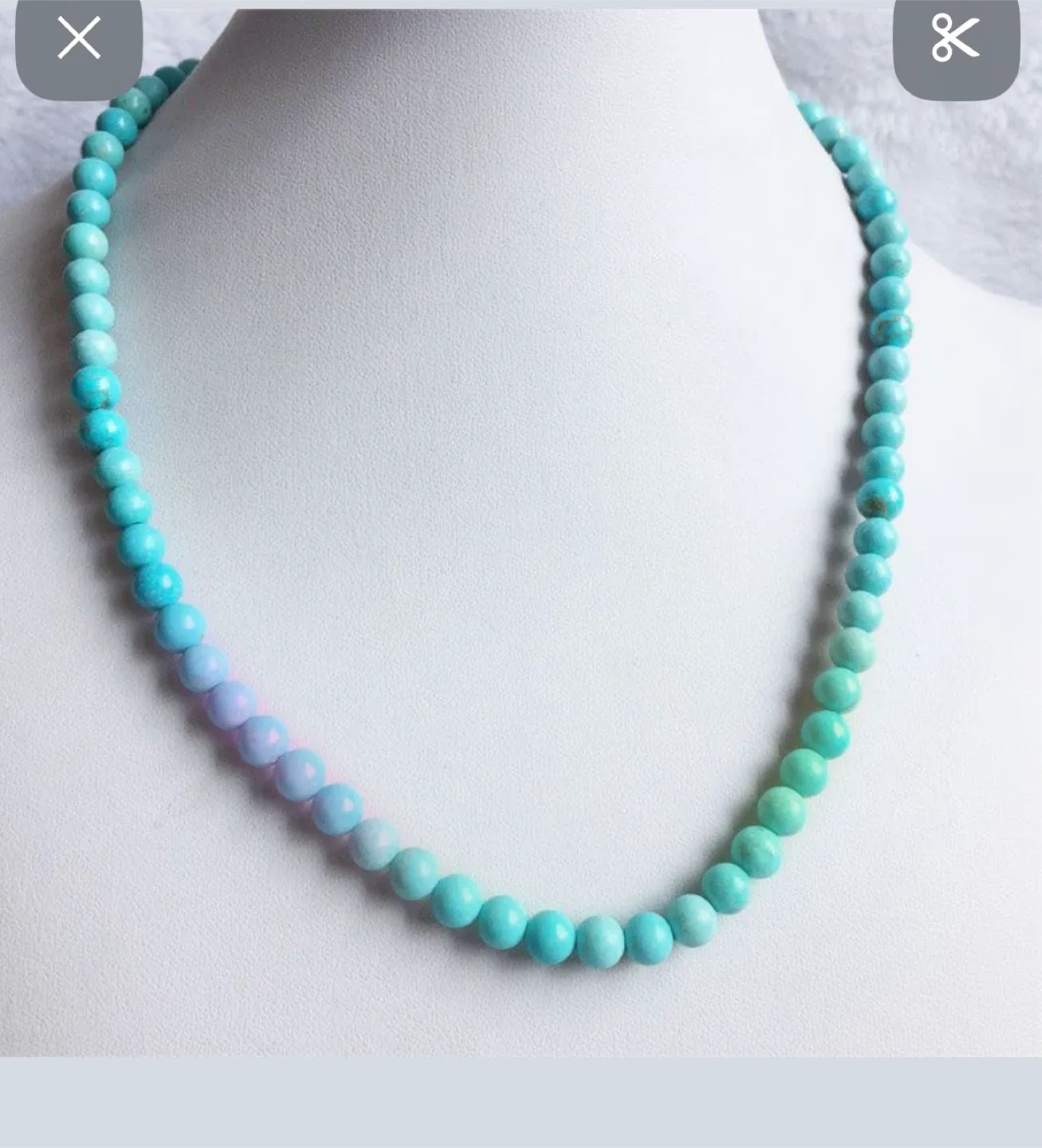 Turquoise Beaded Necklace image indicator(6)