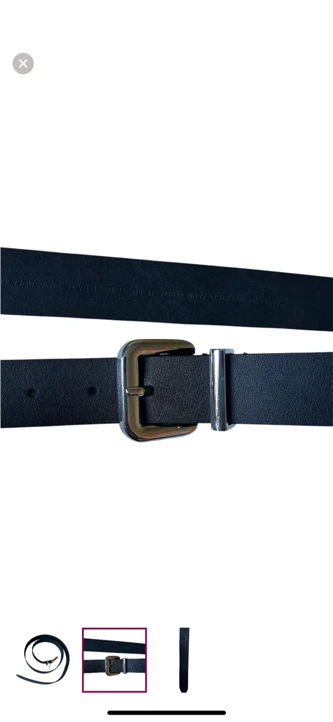 Black Leather Belt image indicator(2)