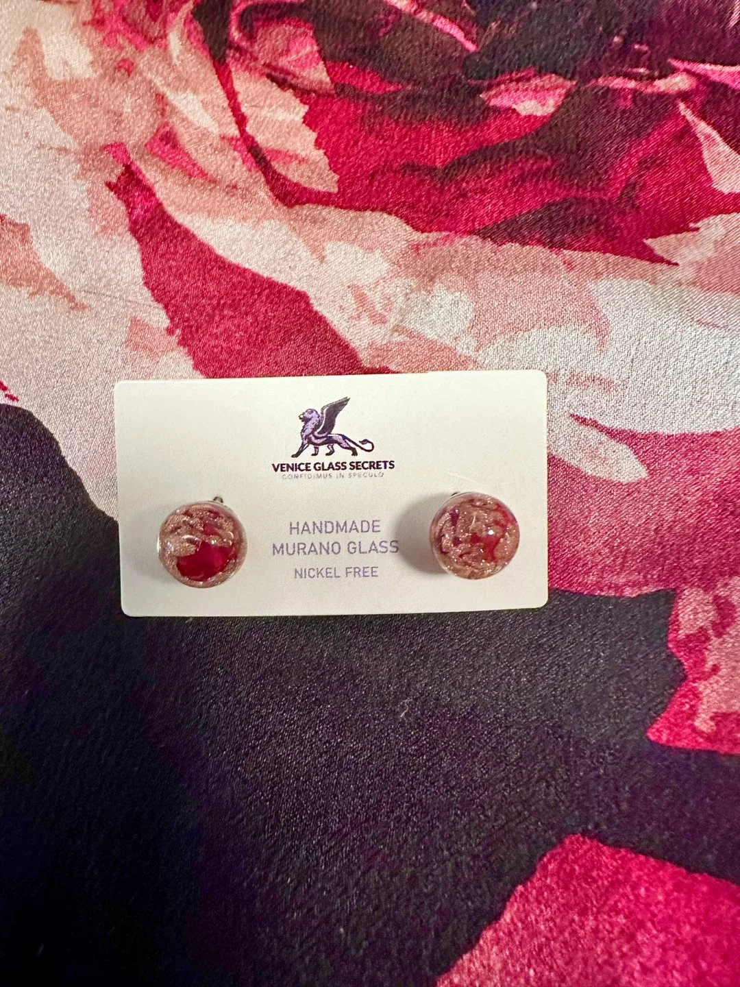 Venice Glass Secrets Murano Glass Earrings image indicator(5)