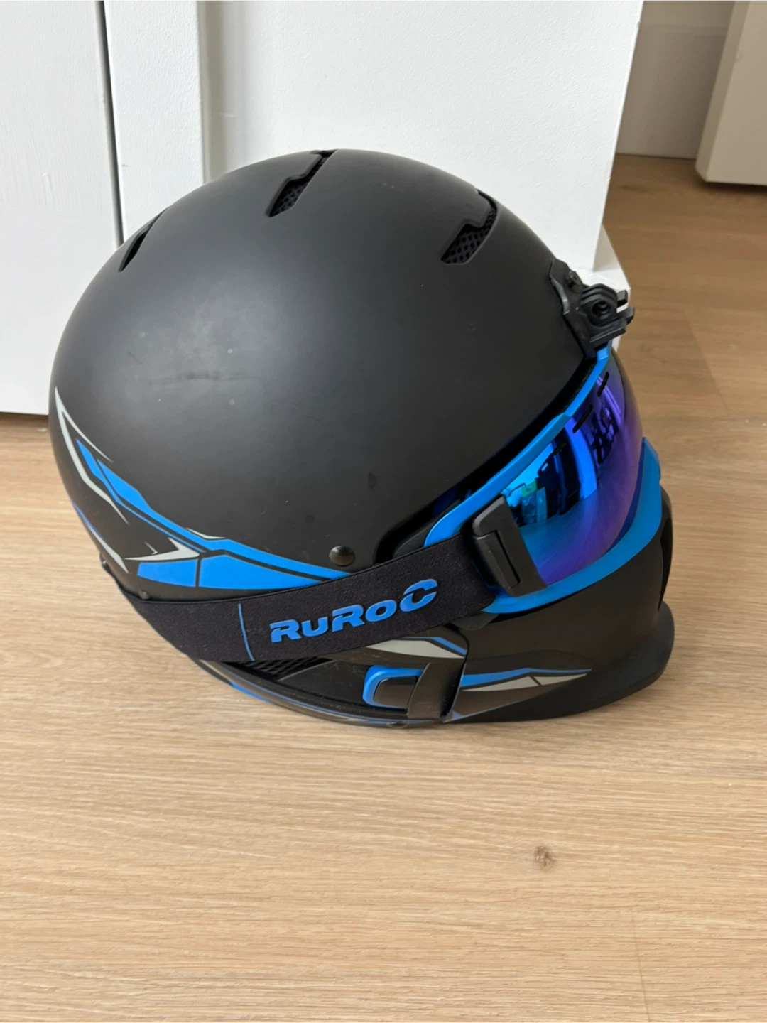 Ruroc RG1-DX Black & Blue Snow Helmet - photo 2