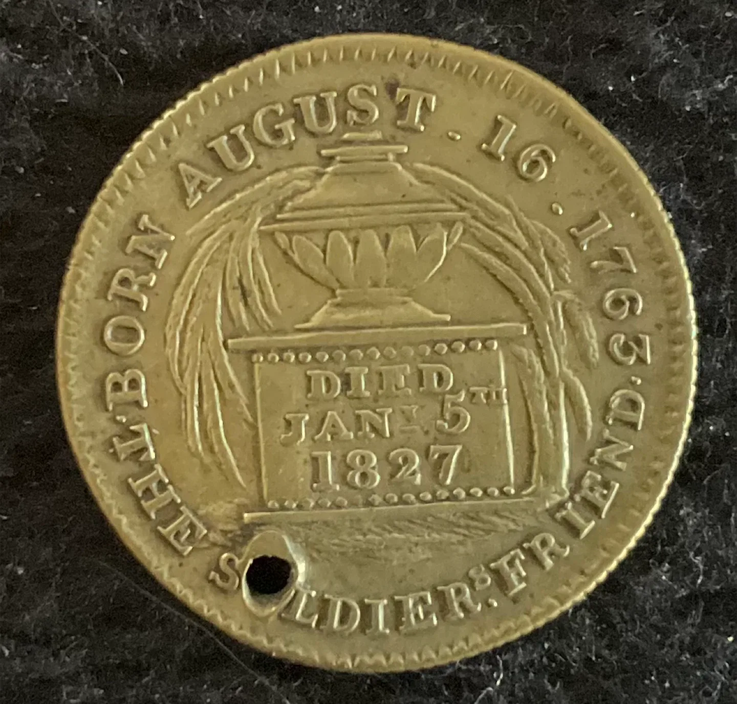 Frederick Duke of York Medalet 1827 image indicator(3)