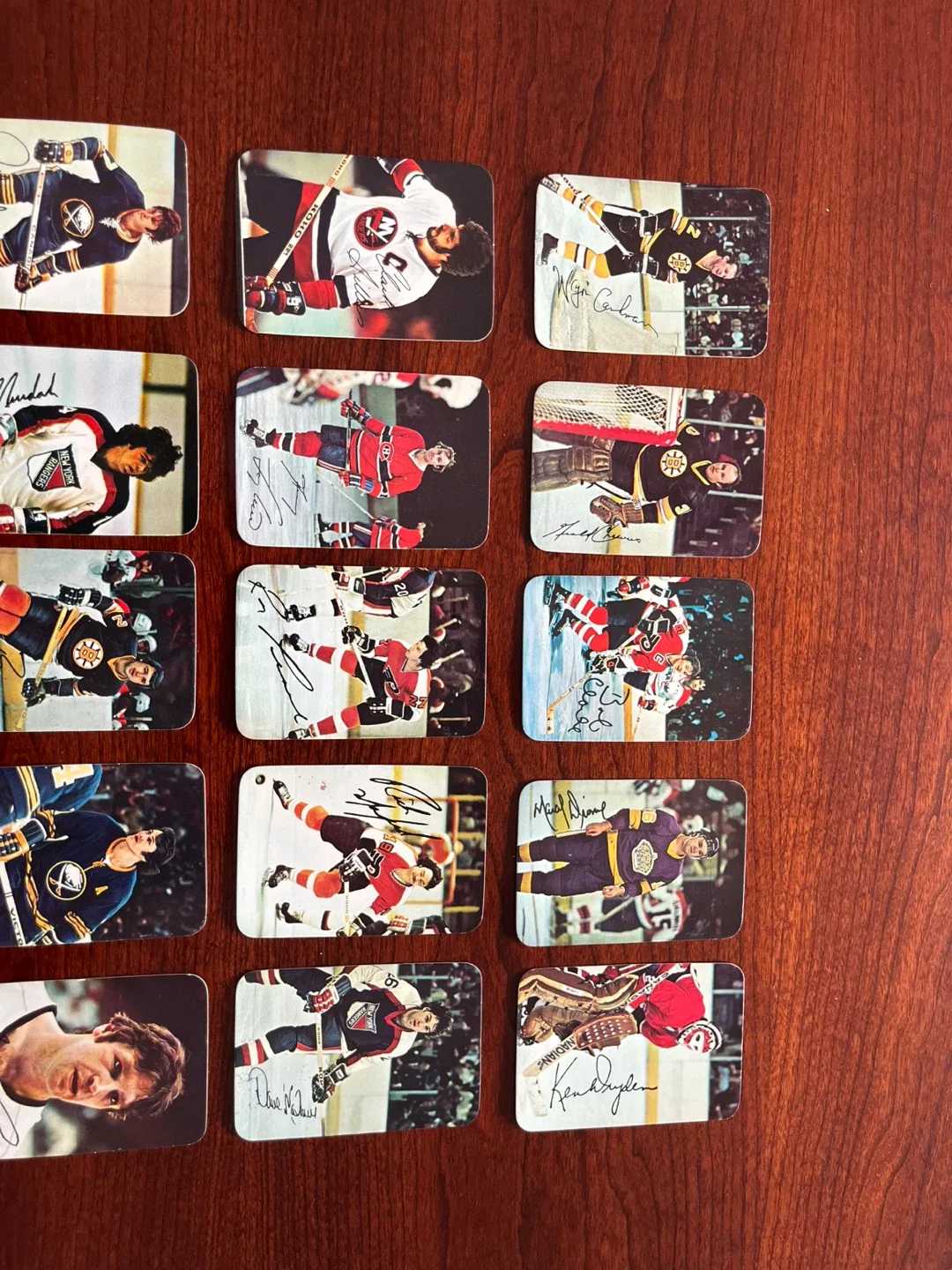 1977-78 O-pee-chee colour hockey cards  complete set of 22 cards image indicator(4)