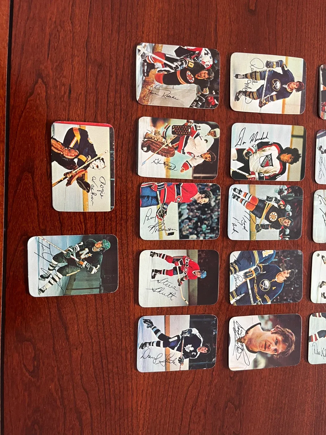 1977-78 O-pee-chee colour hockey cards  complete set of 22 cards image indicator(3)