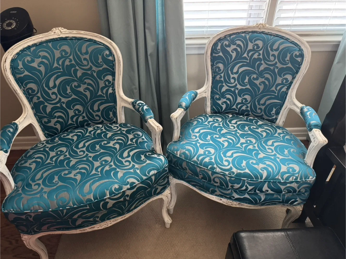 Stunning Pair of French Country Chairs