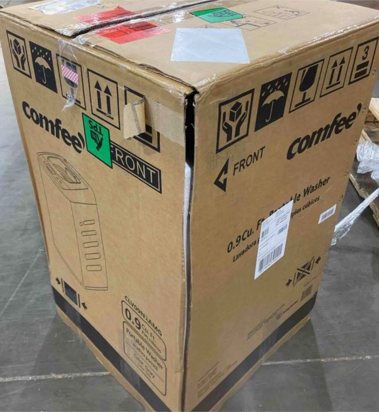 New Comfee 0.9 Cu. Ft. Portable Washer - photo 4