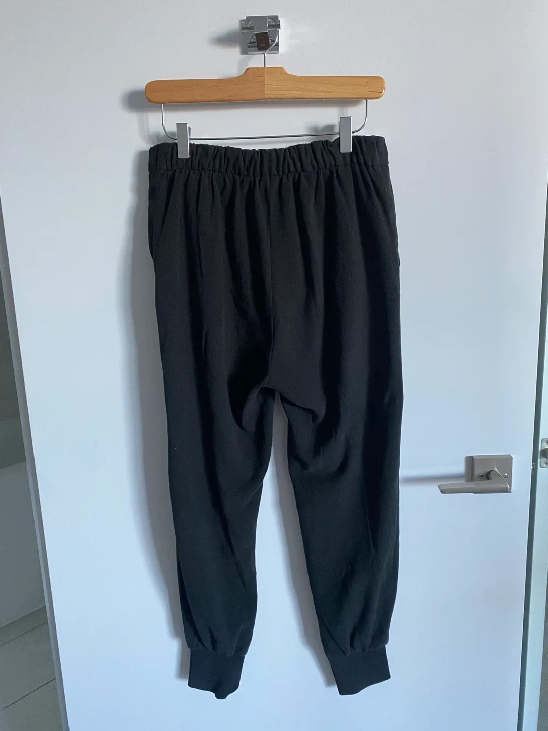 Warm Black Jogger Pants With Pockets image indicator(4)