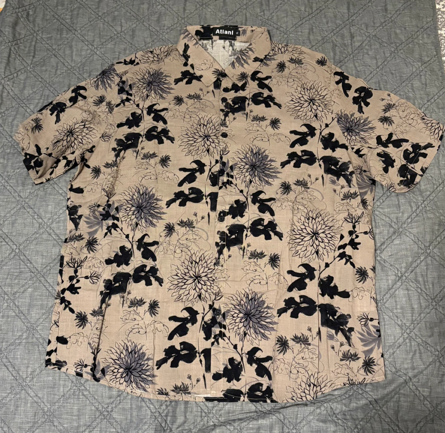 Atlani Floral Print Shirt - Size XL - photo 2