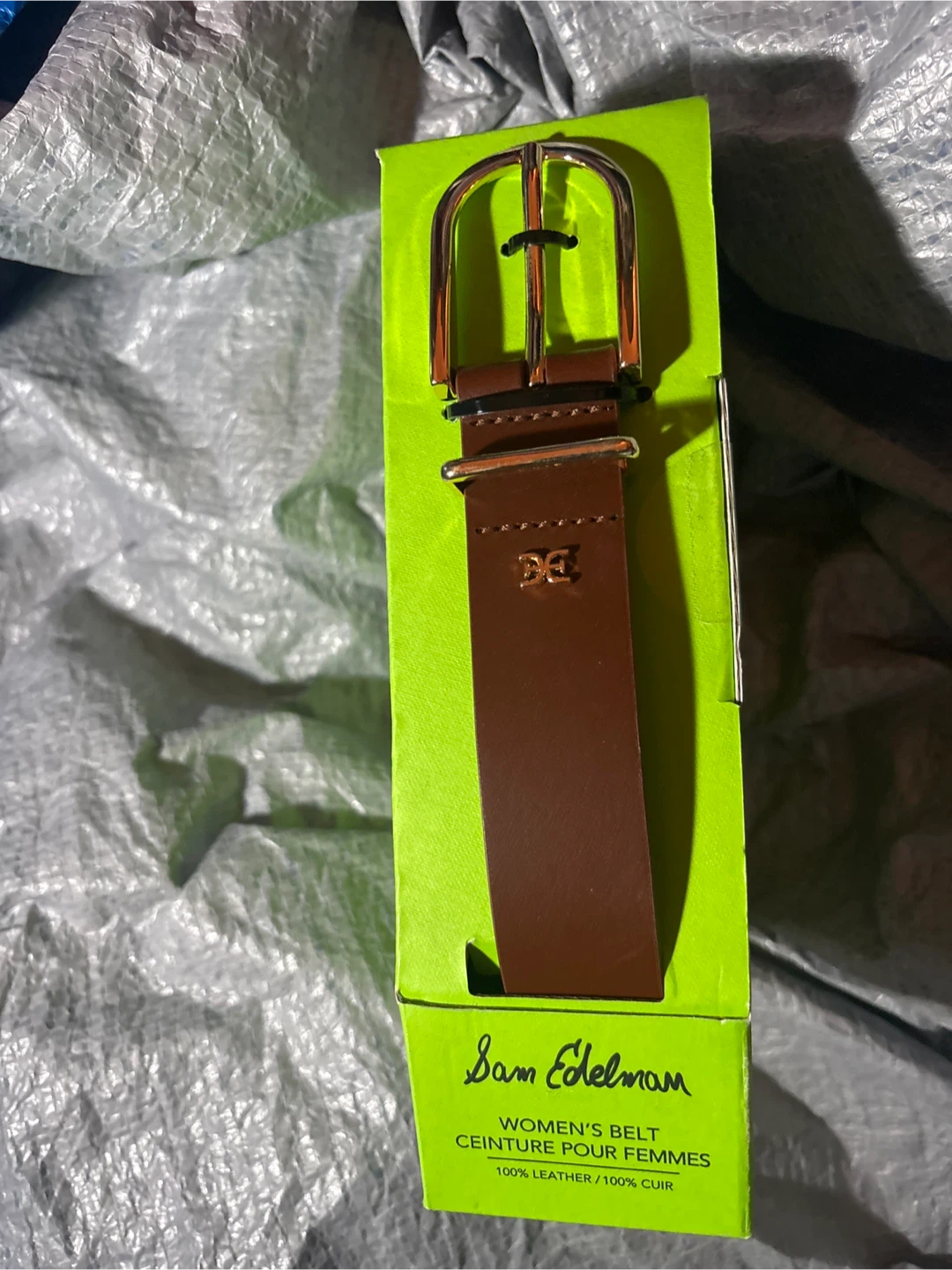 New Sam Edelman Women's Belt (brown)- Size L/G