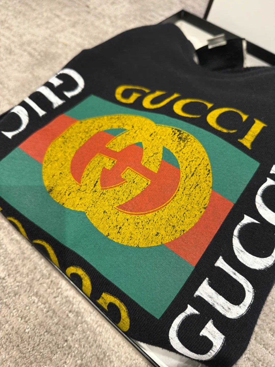 Gucci Black Cotton Sweatshirt - Size S image indicator(4)