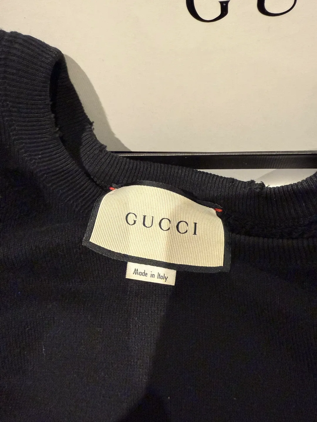 Gucci Black Cotton Sweatshirt - Size S image indicator(2)