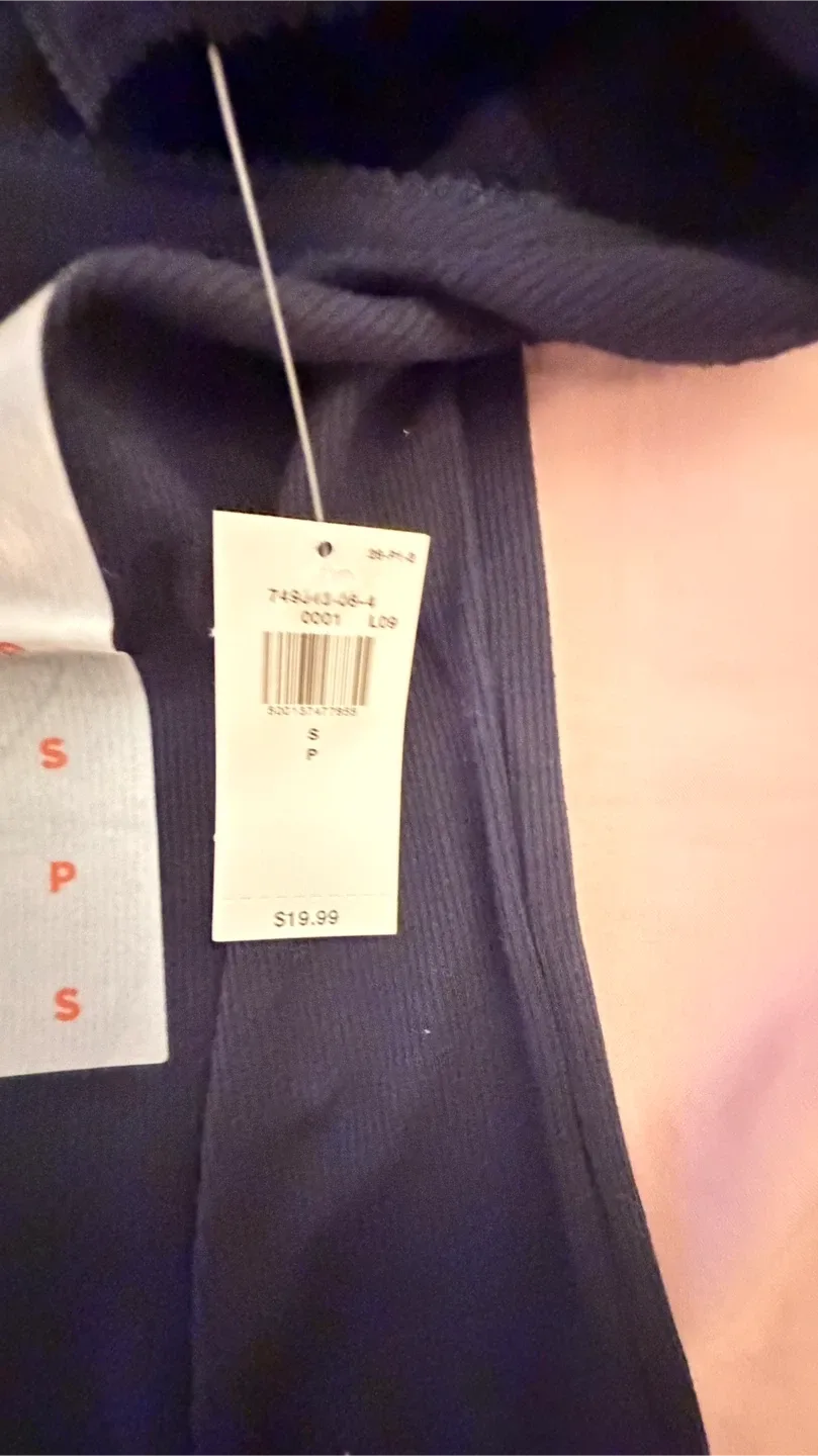 Old Navy Navy Blue Square Neck Top - Size S image indicator(2)