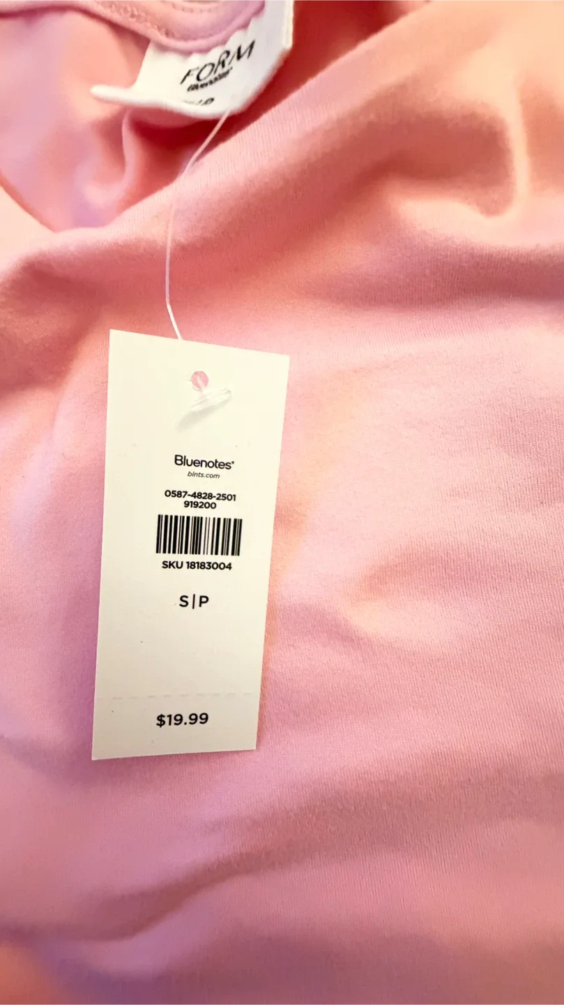 New Bluenotes FORM Pink Bodysuit - Size S image indicator(4)