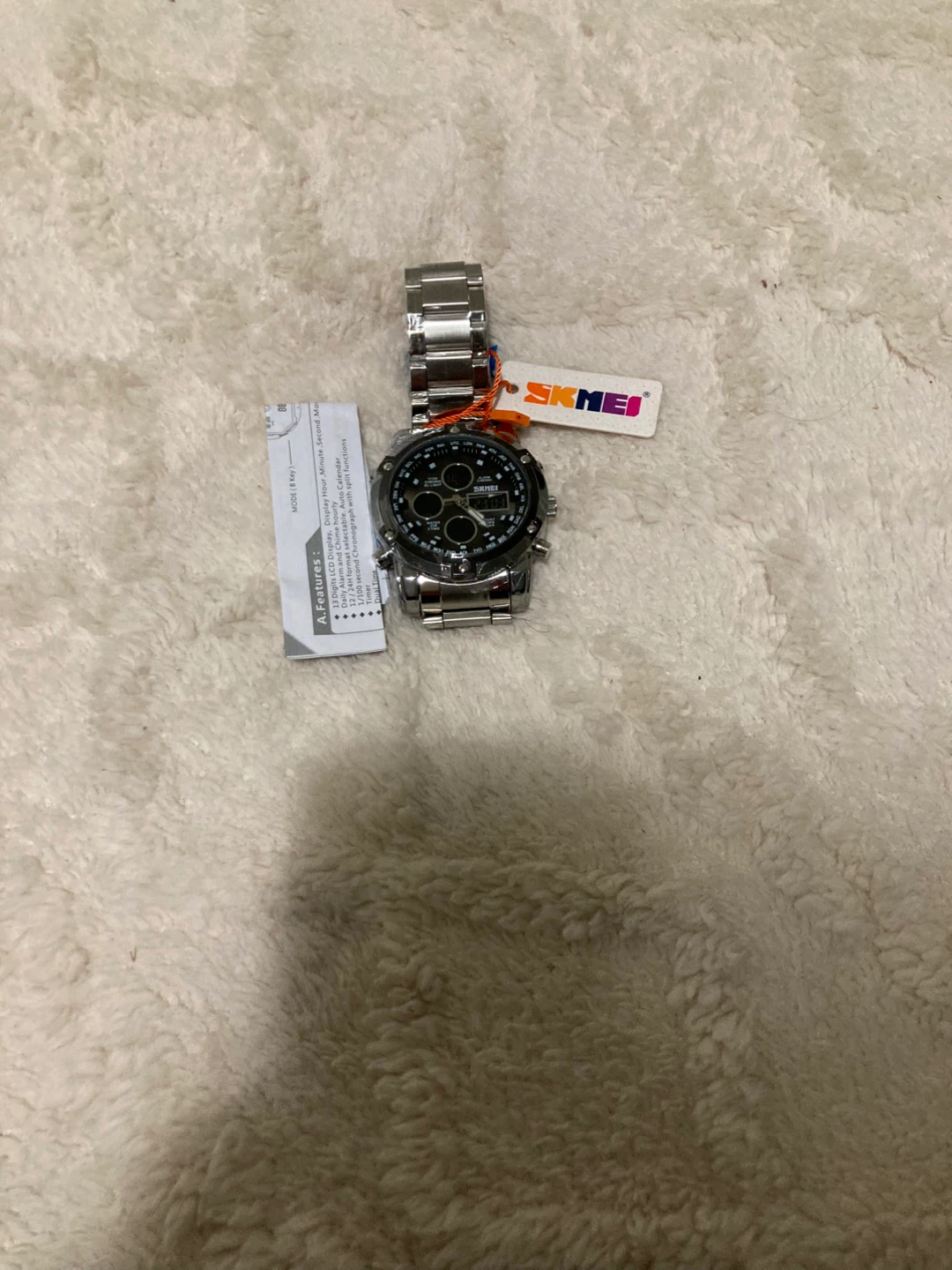 SKMEI Men's Digital & Analog Watch