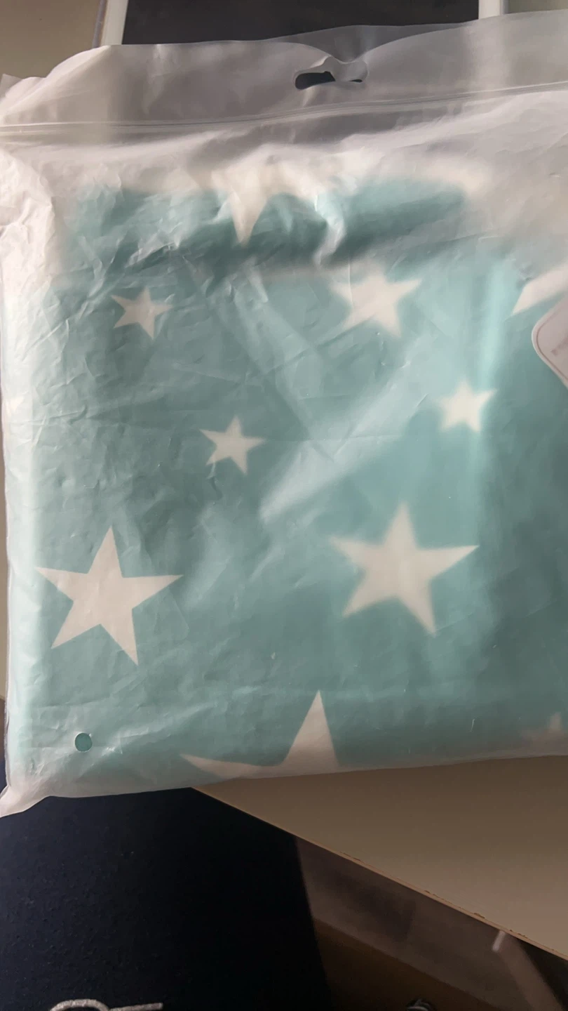 Star Patterned Baby Changing Pad Cover - photo 2