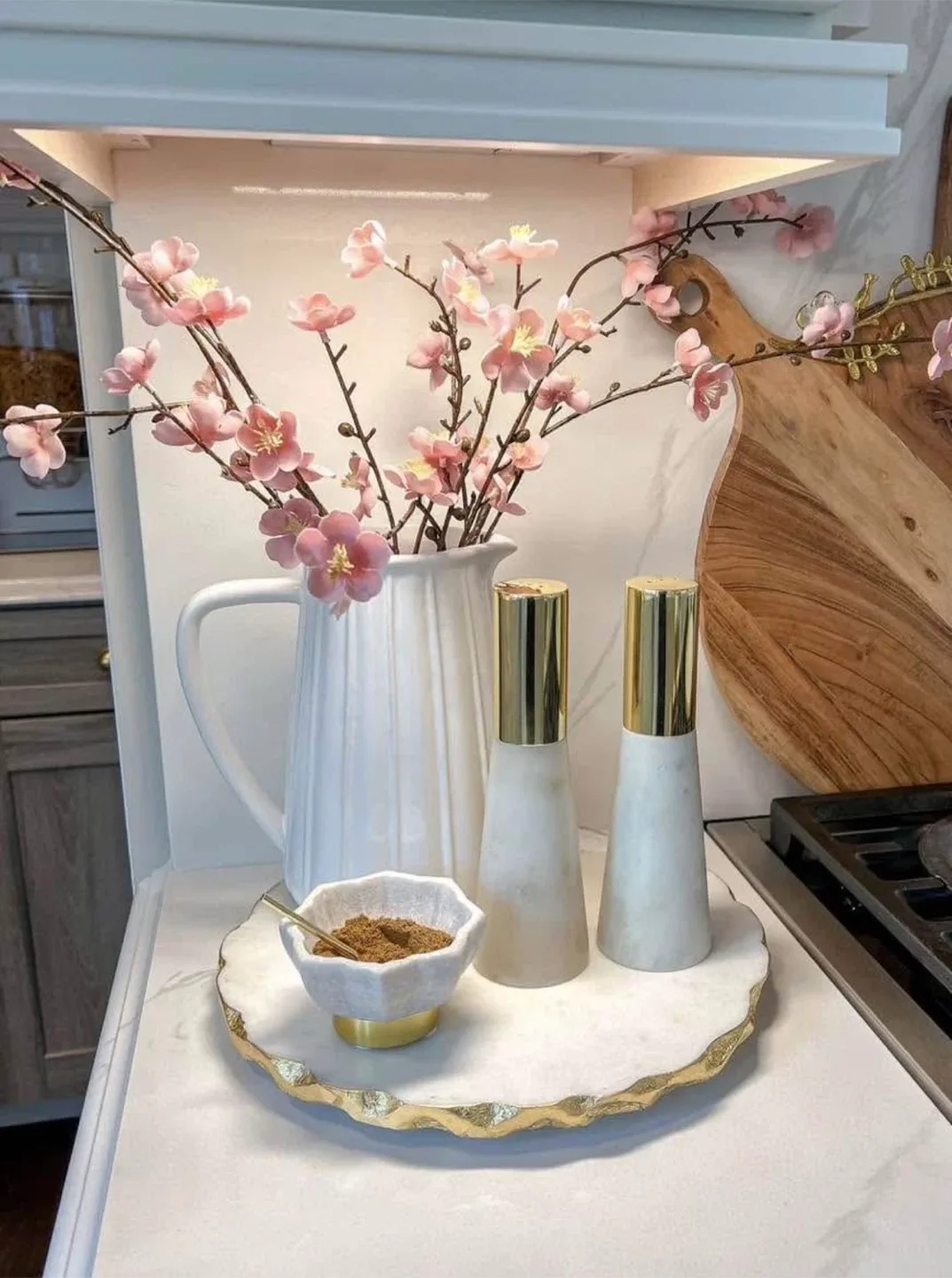 Marble & Gold Decorative Tray image indicator(3)