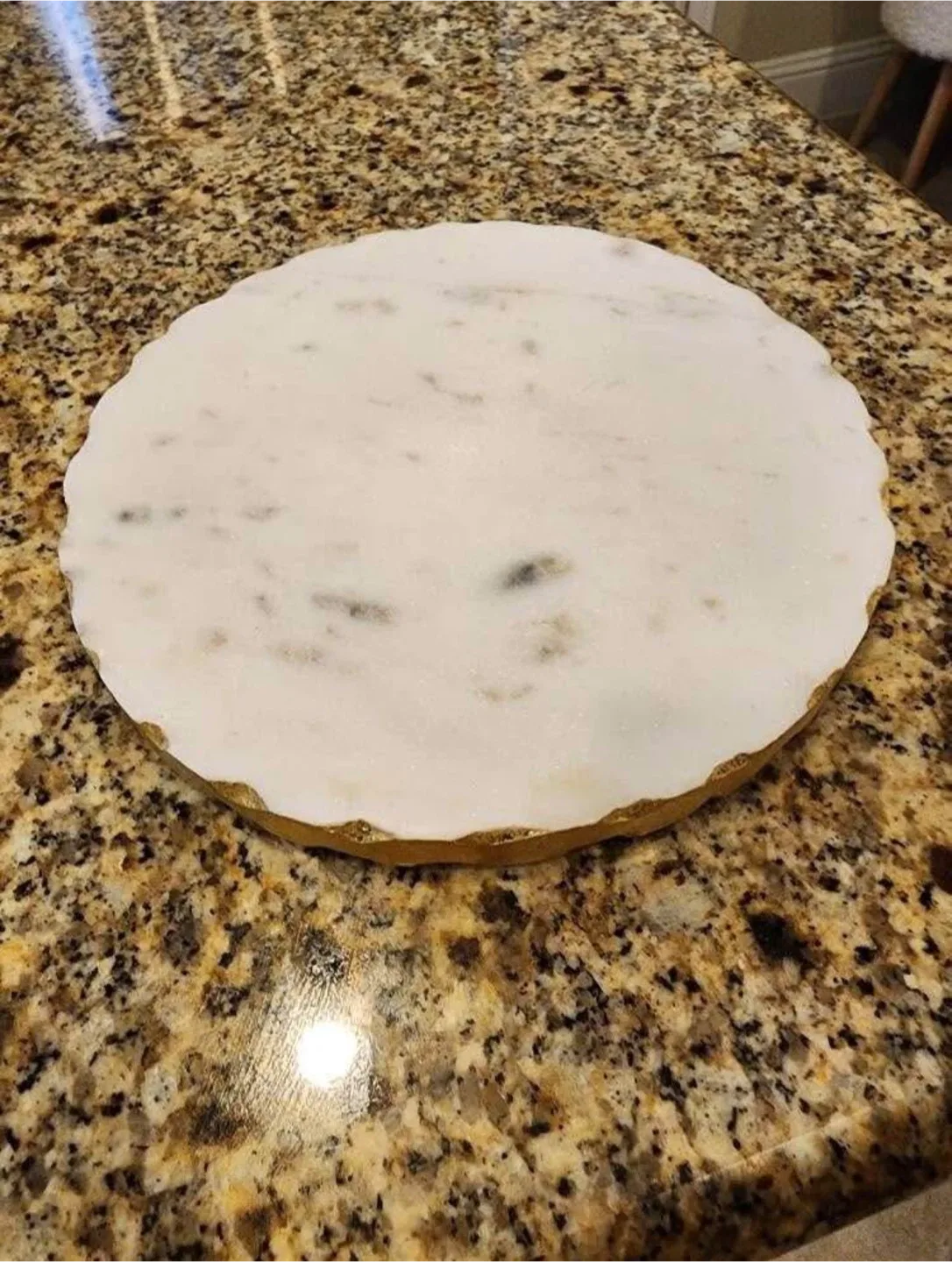 Marble & Gold Decorative Tray image indicator(2)