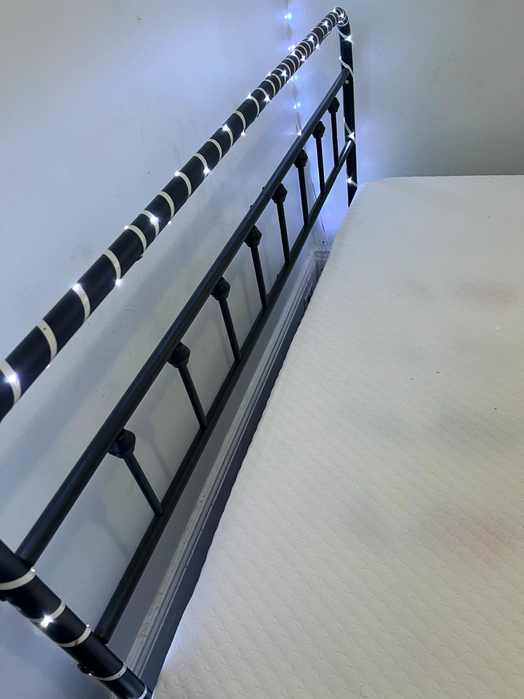 Queen Bed frame with mattress