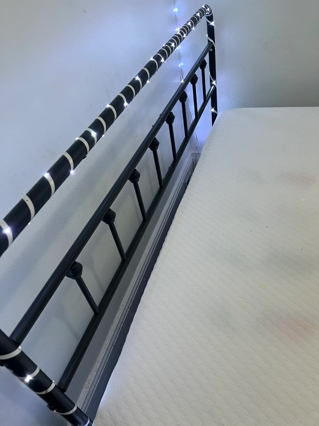 Queen Bed frame with mattress