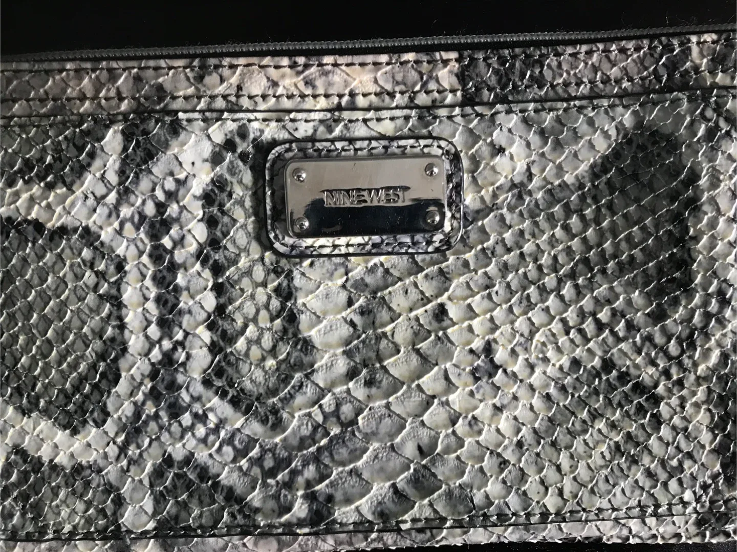 Nine West Snakeskin Wristlet image indicator(2)