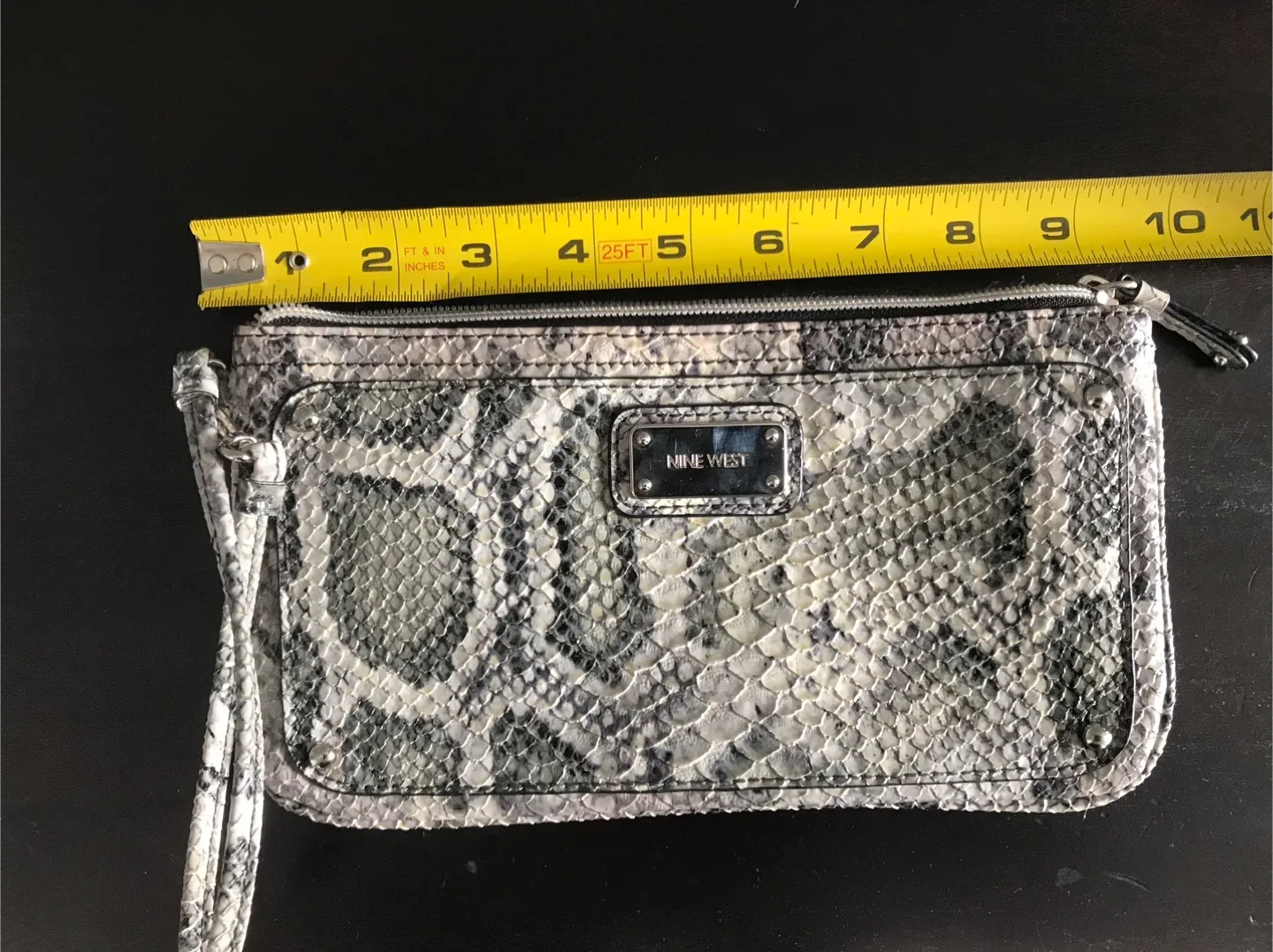 Nine West Snakeskin Wristlet image indicator(6)