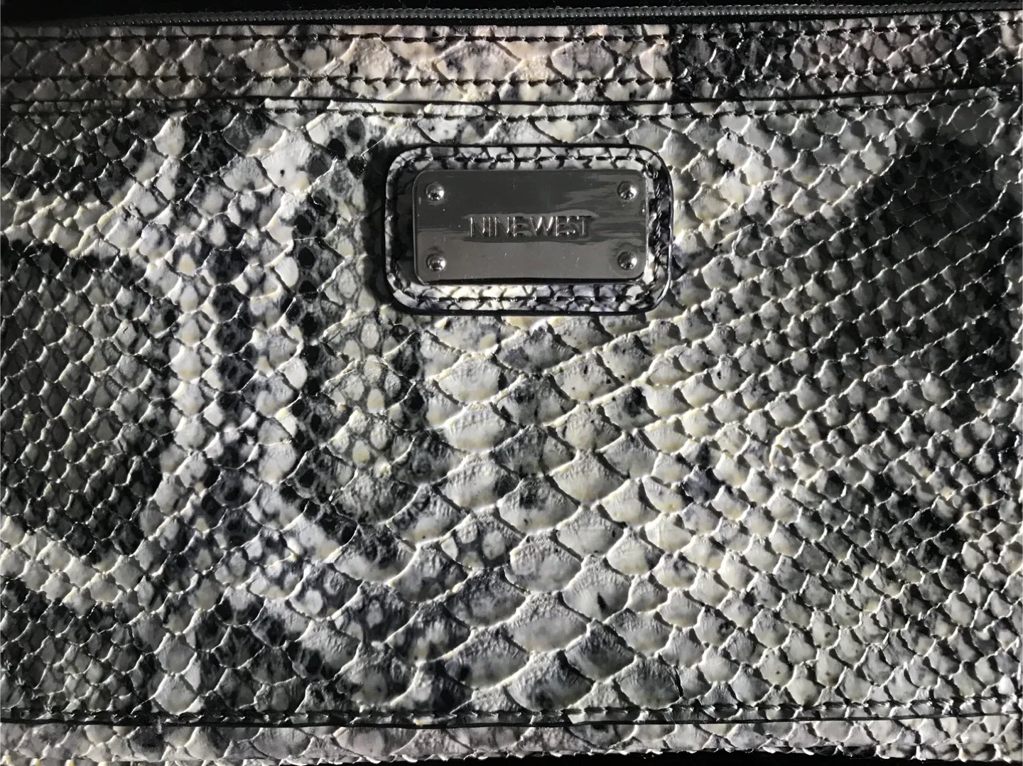 Nine West Snakeskin Wristlet image indicator(4)
