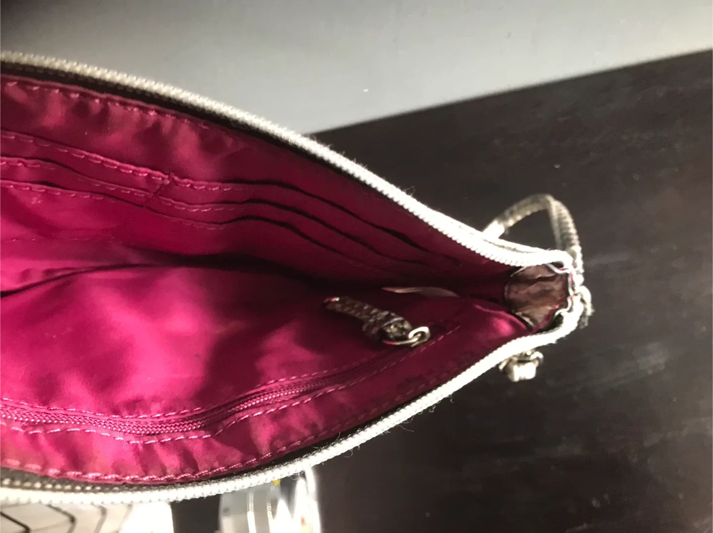 Nine West Snakeskin Wristlet image indicator(9)