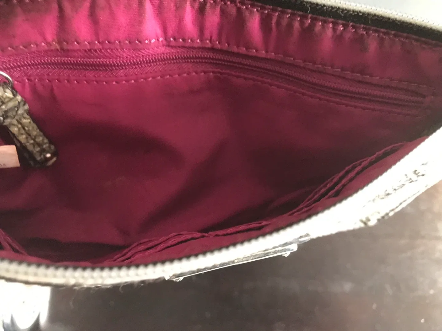 Nine West Snakeskin Wristlet image indicator(10)