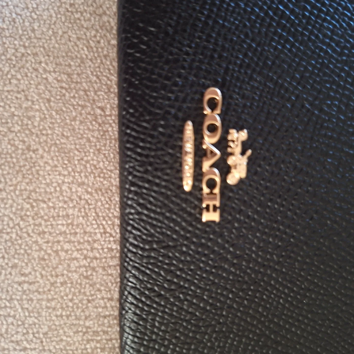 Coach Black Leather Card Holder image indicator(5)