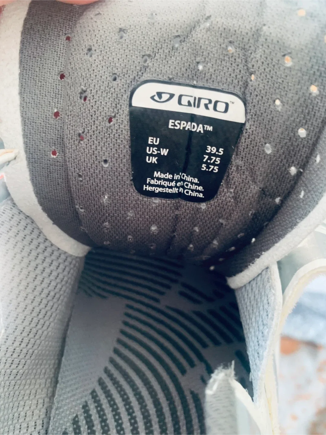 Giro Espada Women's Cycling Shoes (+pedals) Size 39.5 image indicator(3)