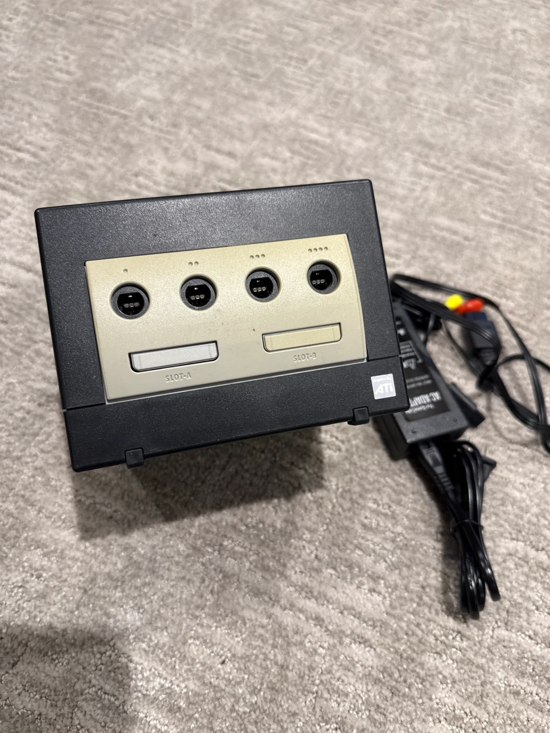 Nintendo GameCube Console with Adapter - photo 3