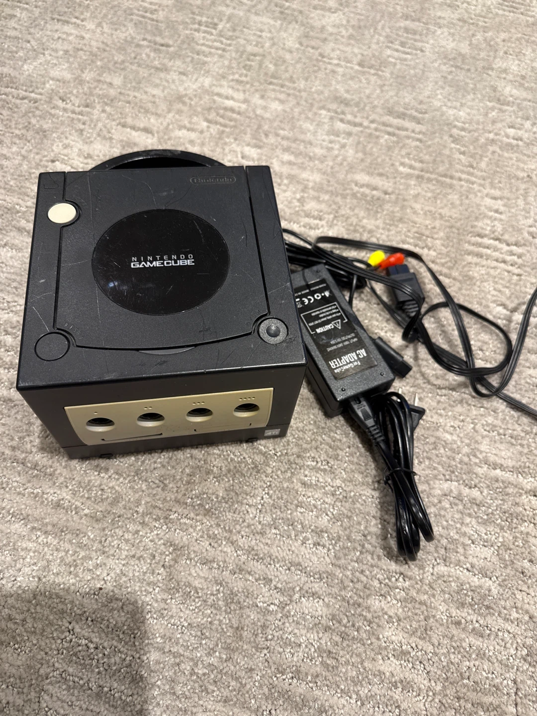 Nintendo GameCube Console with Adapter