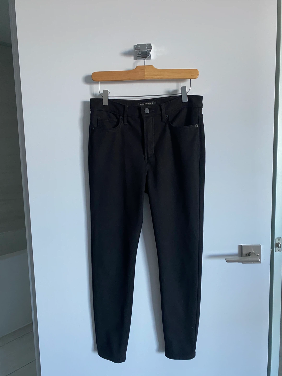 Banana Republic High-Rise Soft Stretch Vegan Suede Pants