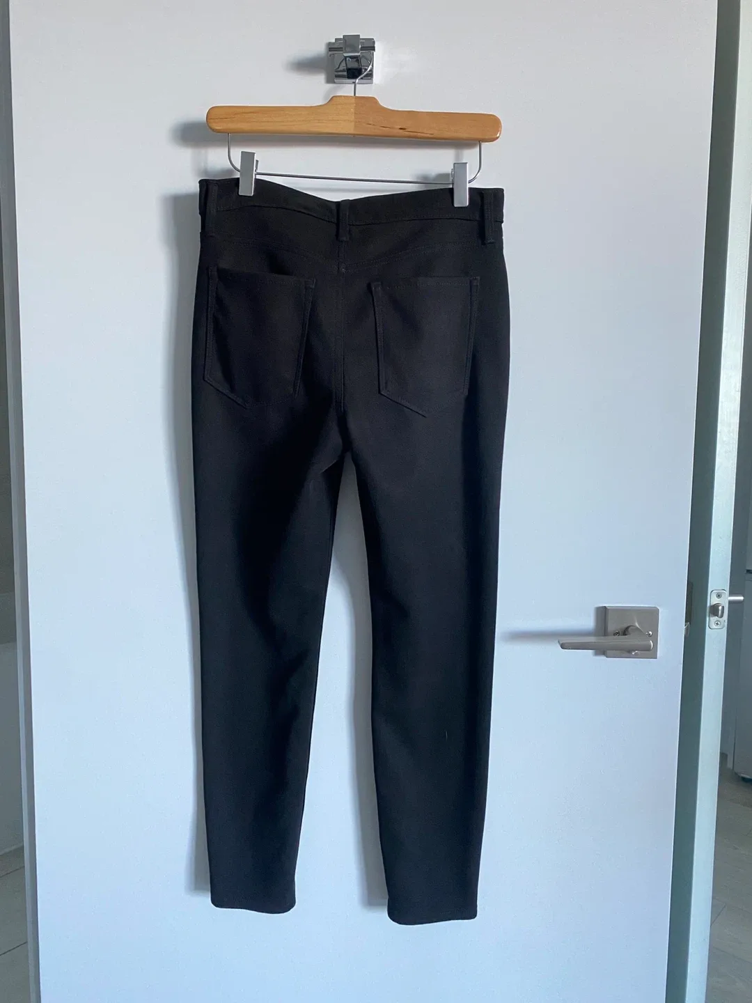 Banana Republic High-Rise Soft Stretch Vegan Suede Pants image indicator(6)