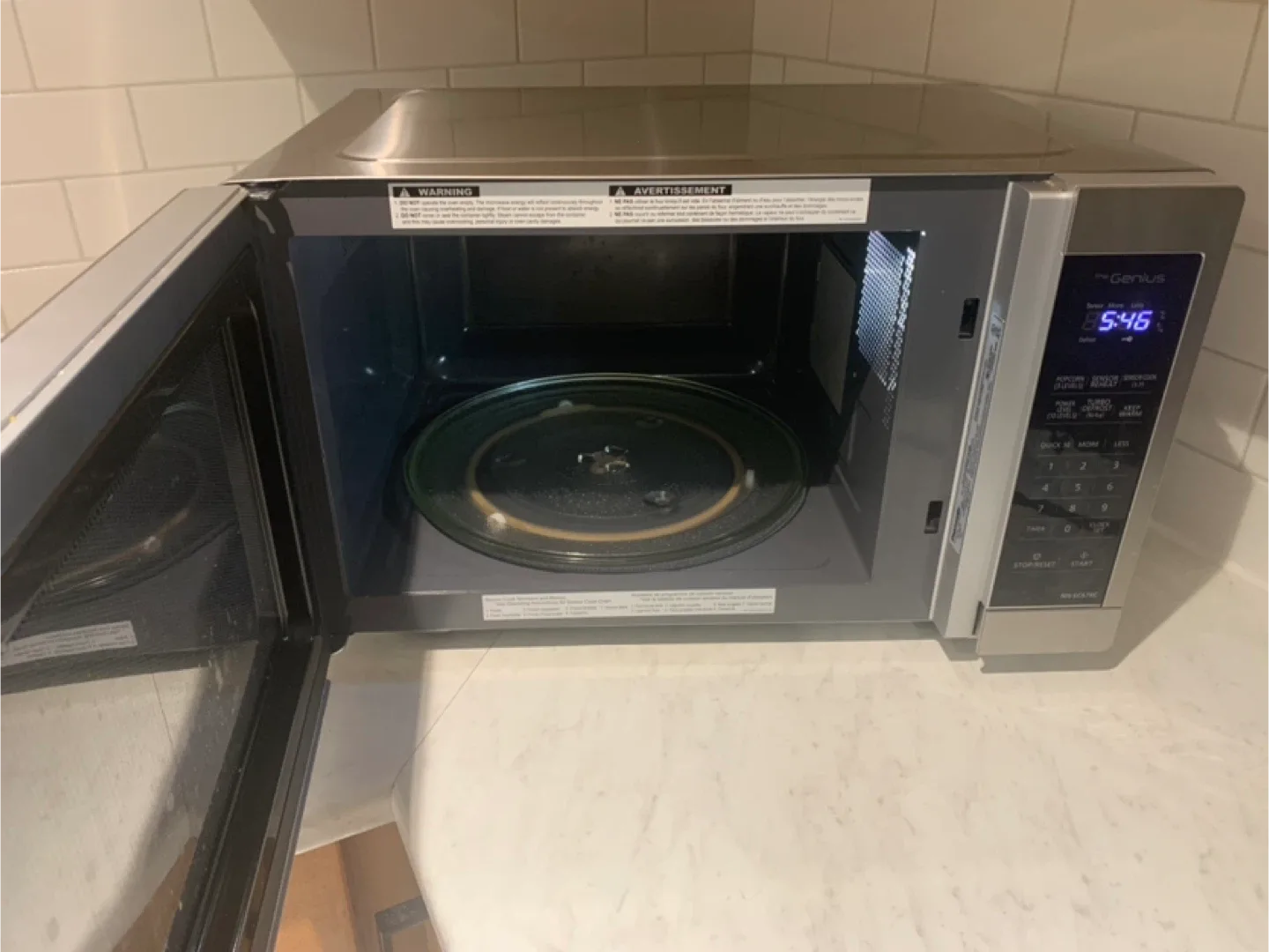 Panasonic The Genius Microwave image indicator(2)