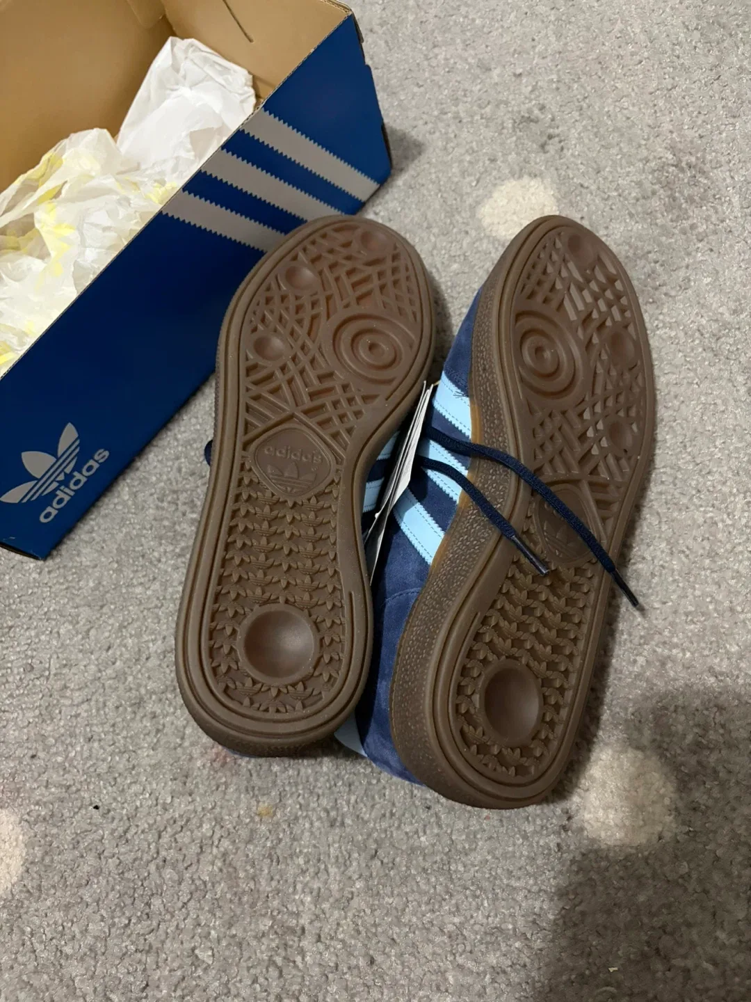 Adidas Spezial Blue Shoes with Box image indicator(2)