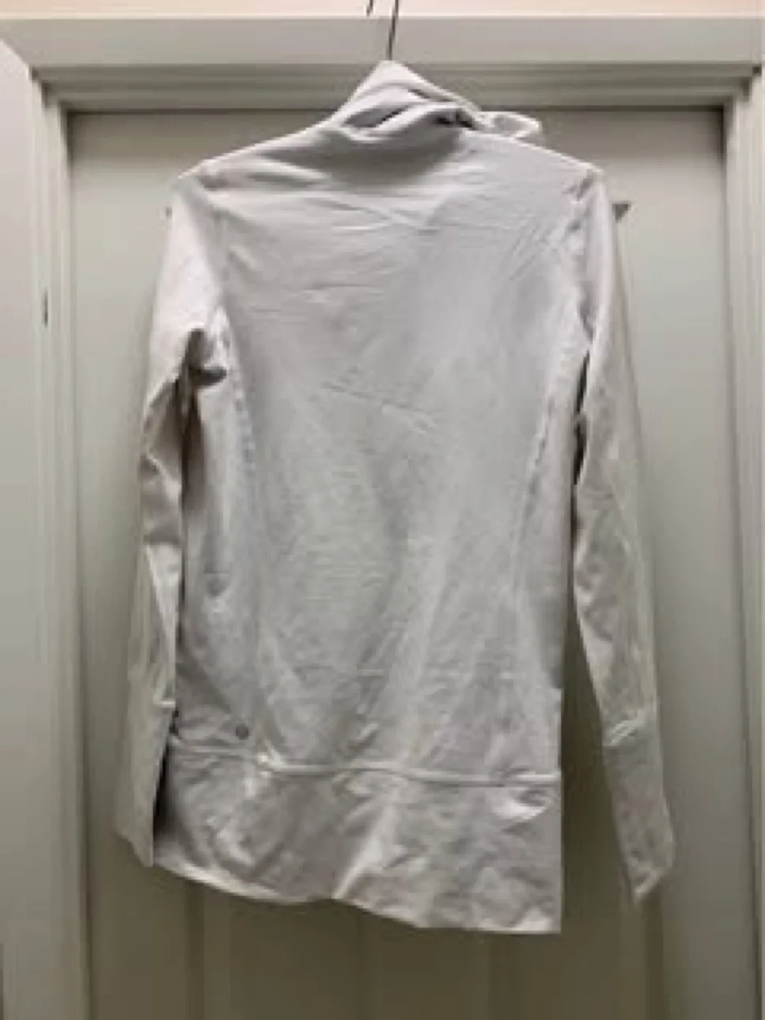 Lululemon White Full Zip Hoodie image indicator(2)